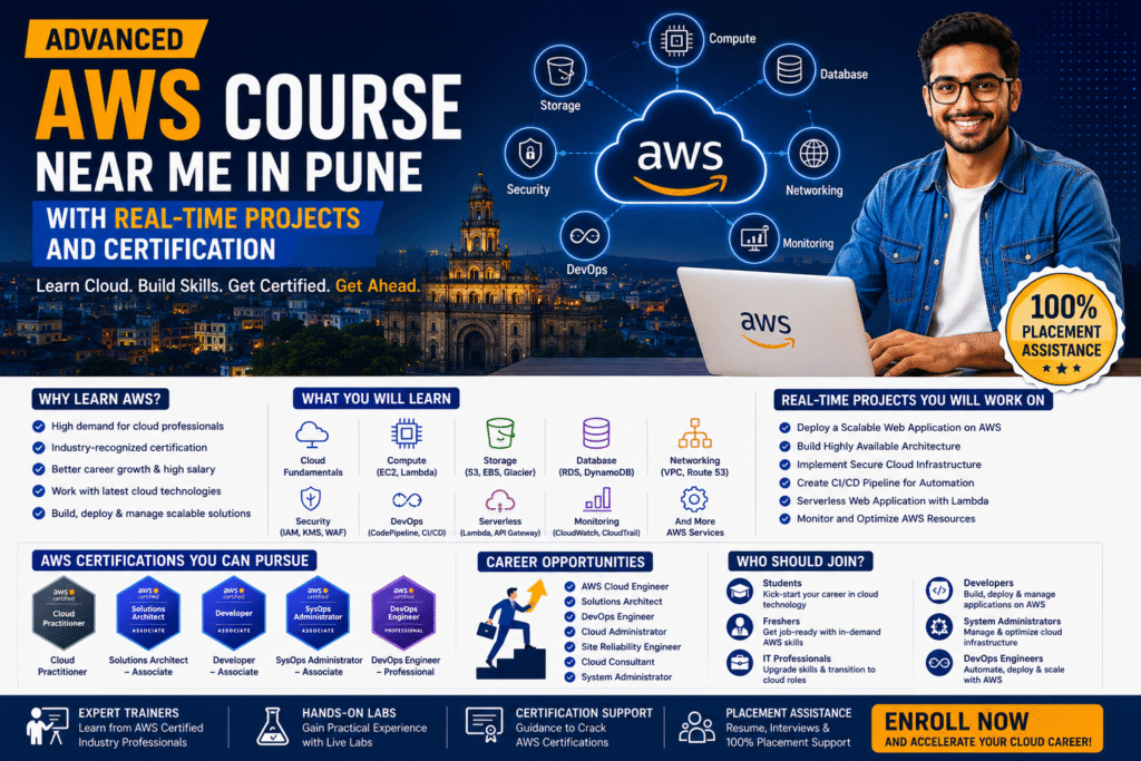 AWS Course Near Me in Pune