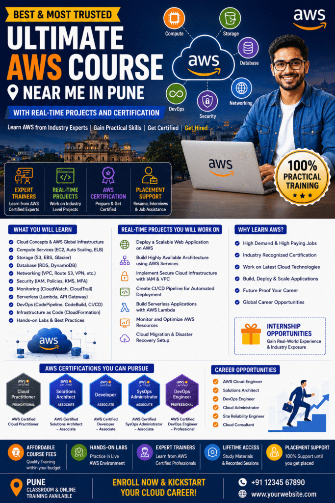 AWS Course Near Me in Pune