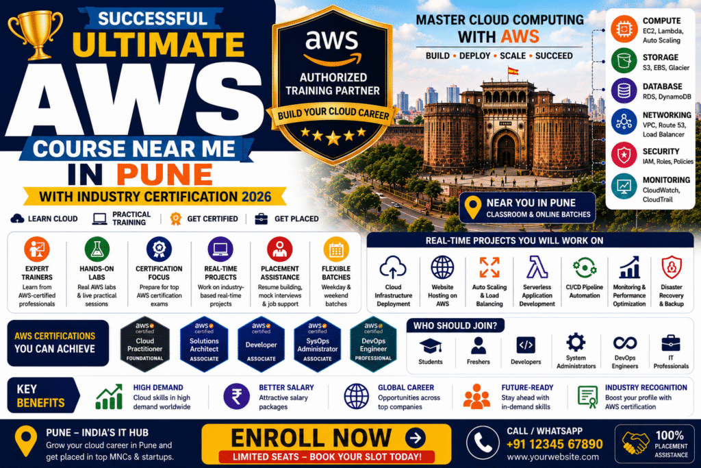 AWS Course Near Me in Pune