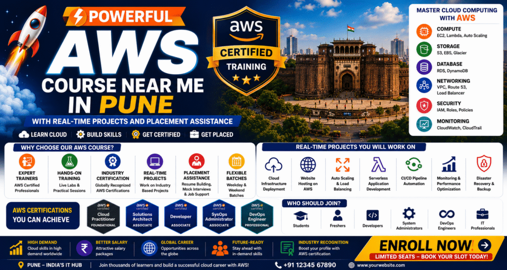 AWS Course Near Me in Pune