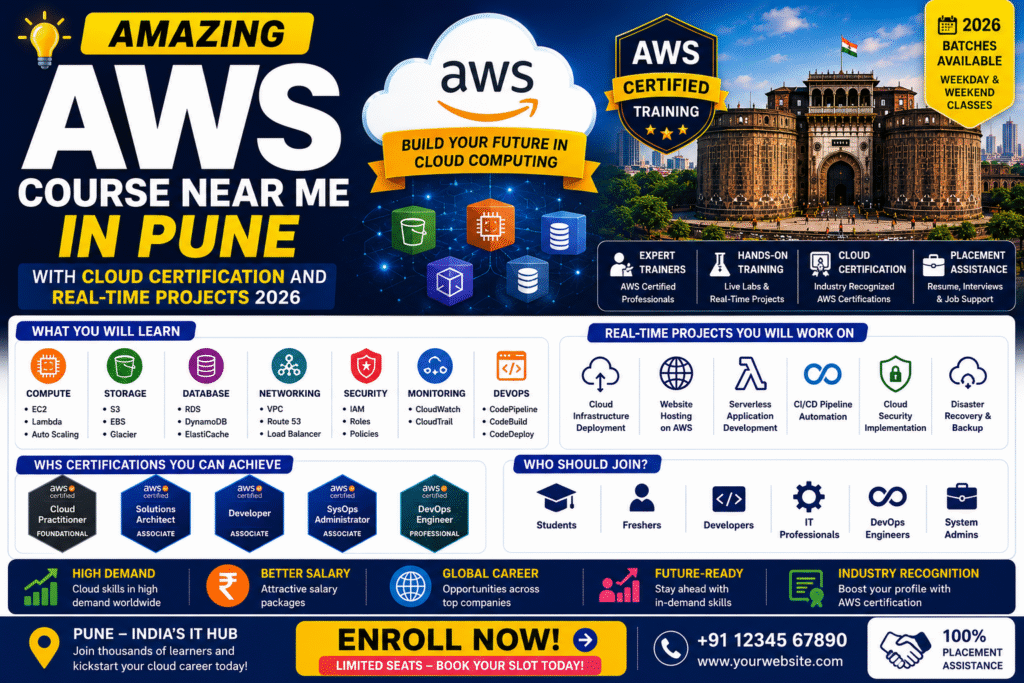 AWS Course Near Me in Pune