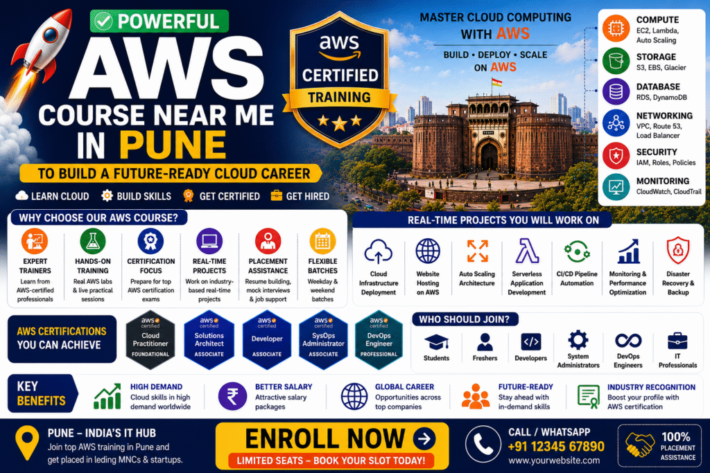 AWS Course Near Me in Pune