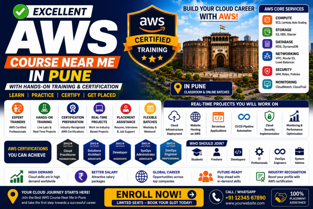 AWS Course Near Me in Pune