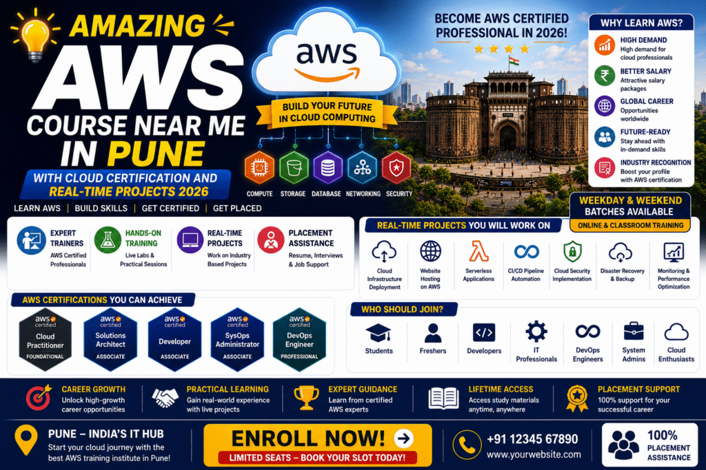 AWS Course Near Me in Pune