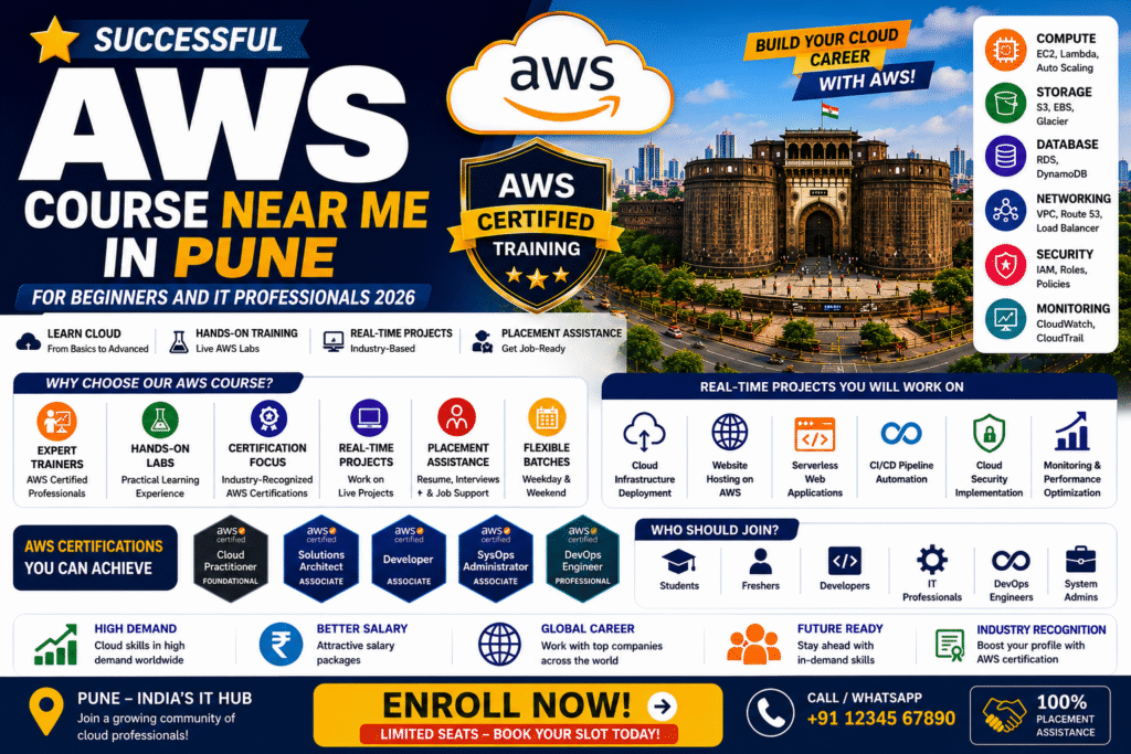 AWS Course Near Me in Pune