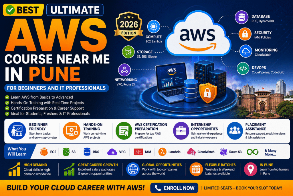 AWS Course Near Me in Pune