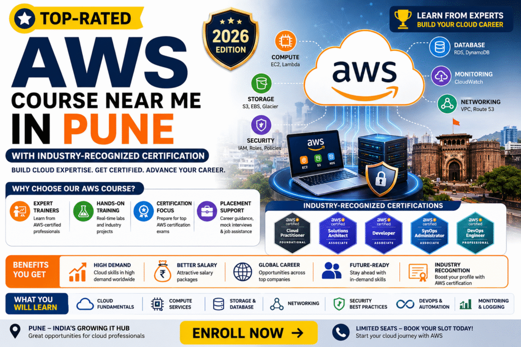 AWS Course Near Me in Pune
